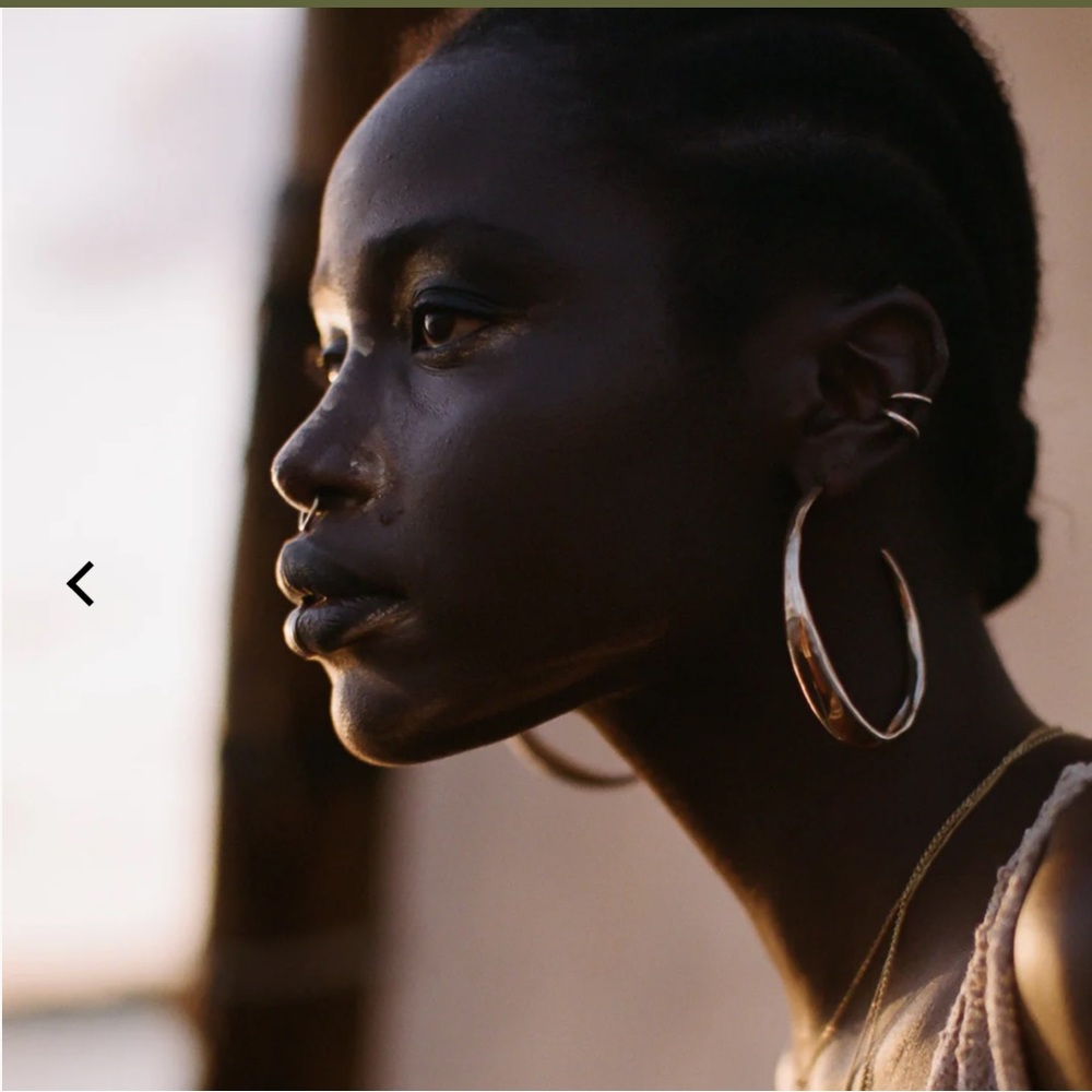 Large hoops from Catori Life.
